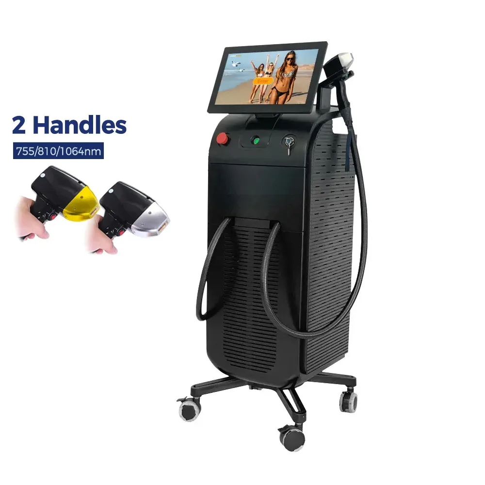 Diode Laser Hair Removal Machine 755nm 808nm 1064nm
