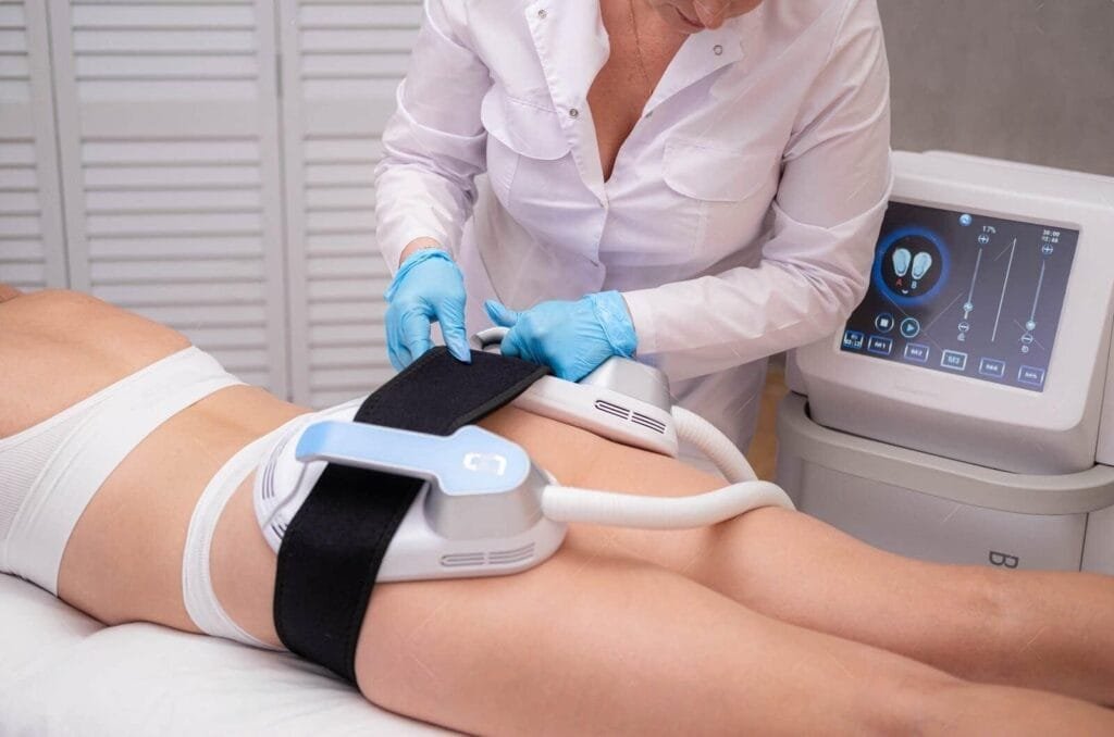 BTL emsculpt neo body sculpting machine