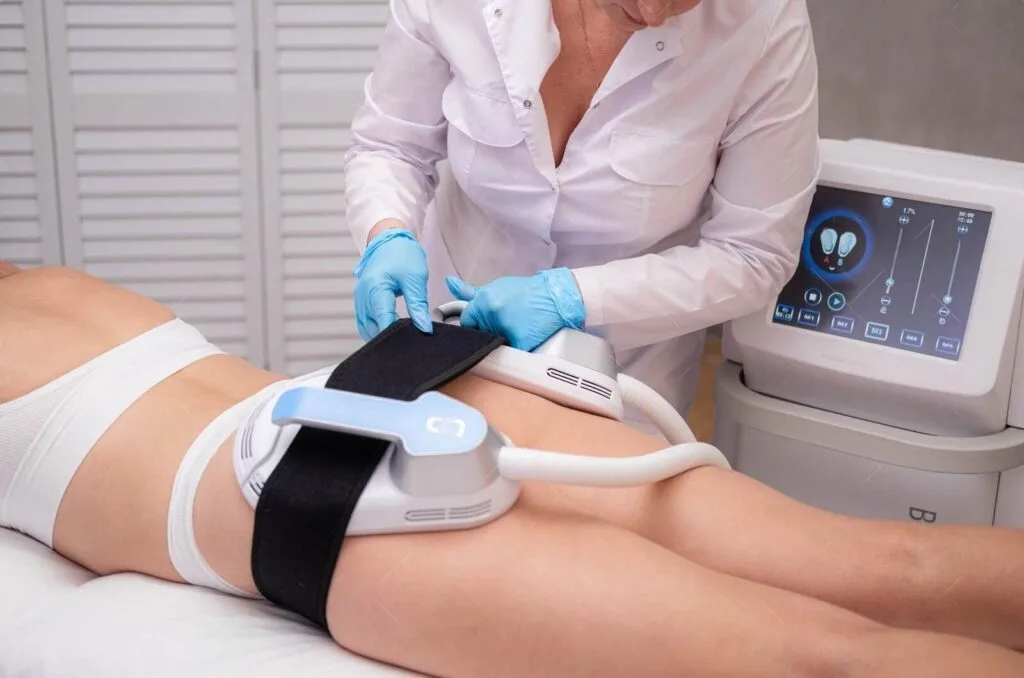BTL emsculpt neo body sculpting machine