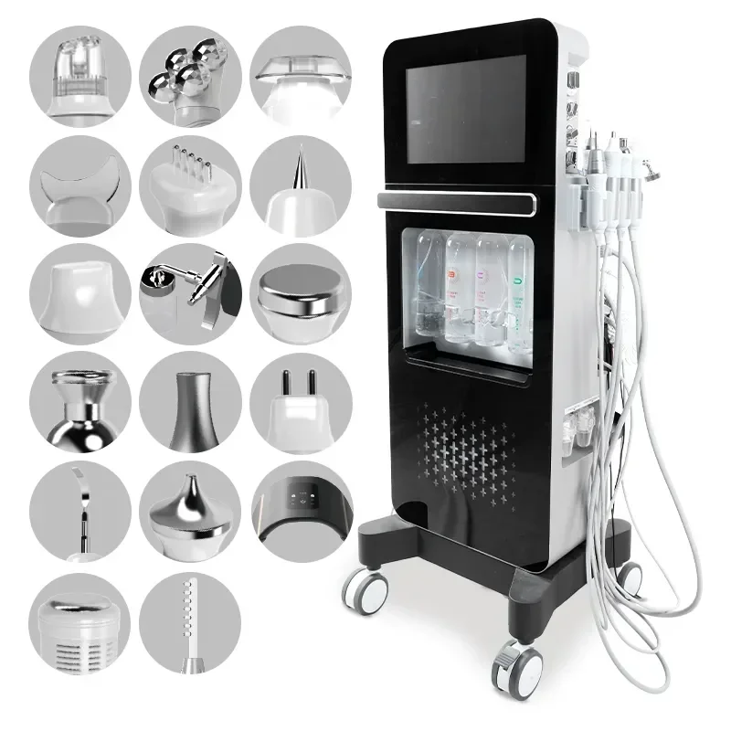 Professional 17-in-1 Hydrafacial Machine Hydro Dermabrasion Skin Care System 2 Professional 17-in-1 Hydrafacial Machine Hydro Dermabrasion Skin Care System - Image 2