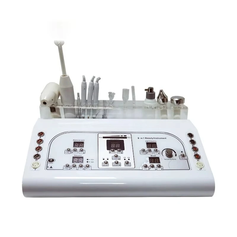 8-in-1 Professional Facial Machine for Deep Cleansing, Skin Rejuvenation & Acne Treatment 6 8-in-1 Professional Facial Machine for Deep Cleansing, Skin Rejuvenation & Acne Treatment - Image 6