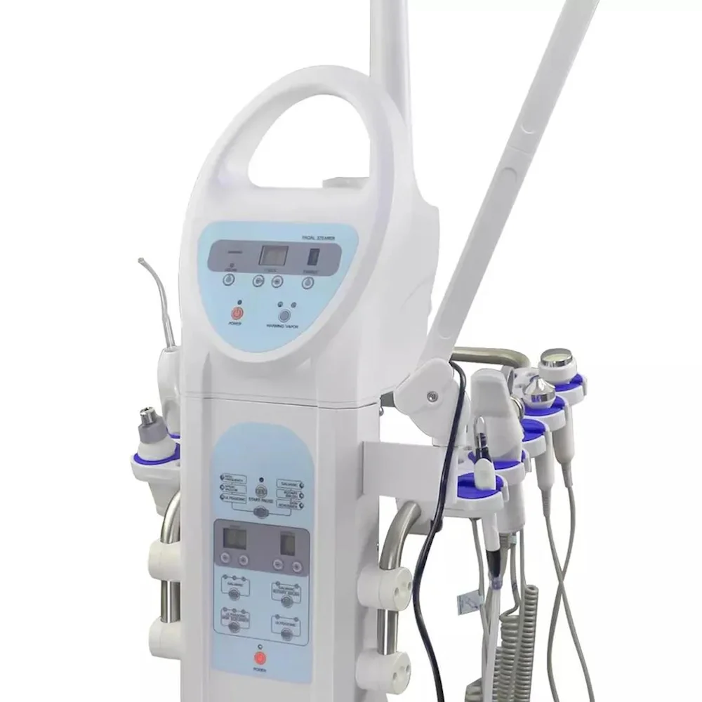 Professional 9-in-1 Multifunction Facial Machine With Facial Steamer LED Magnifying Lamp 3 Professional 9-in-1 Multifunction Facial Machine With Facial Steamer LED Magnifying Lamp - Image 3