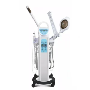 Professional 9-in-1 Multifunction Facial Machine  With Facial Steamer LED Magnifying Lamp