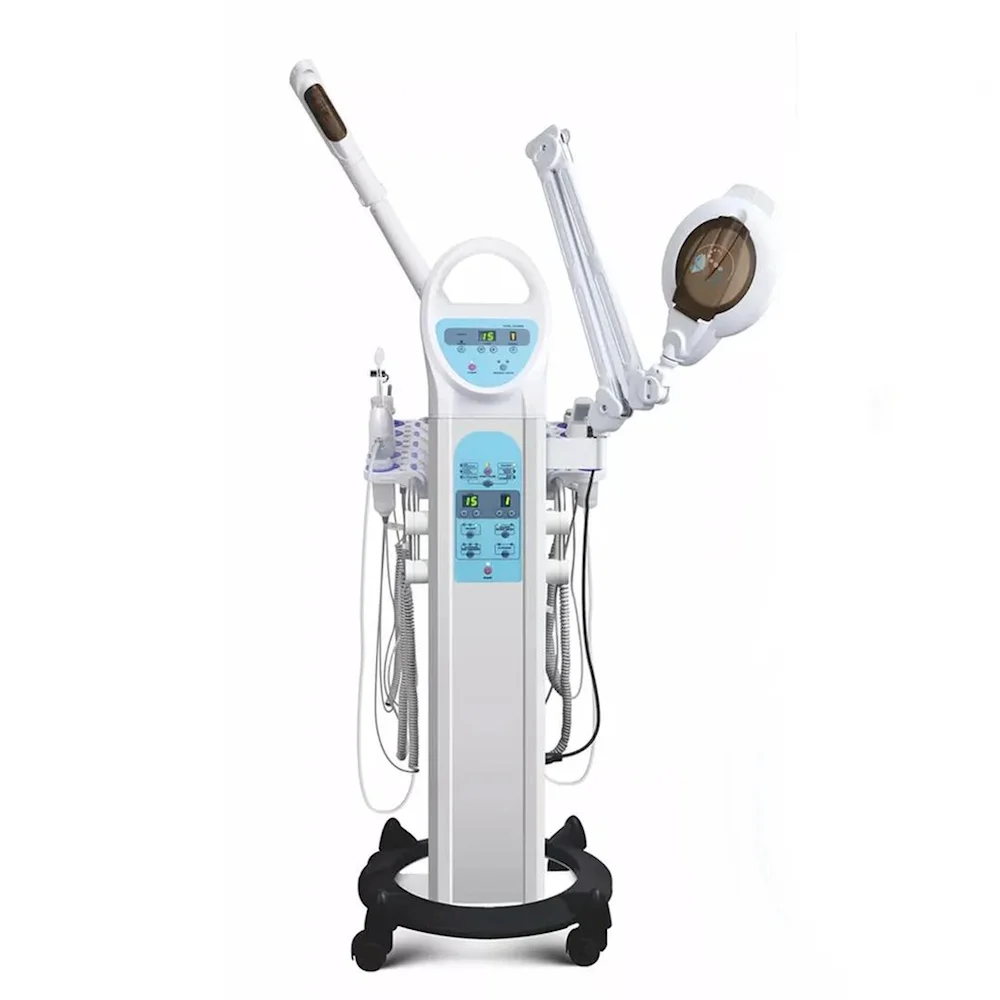 Professional 9-in-1 Multifunction Facial Machine With Facial Steamer LED Magnifying Lamp 1 Professional 9-in-1 Multifunction Facial Machine With Facial Steamer LED Magnifying Lamp