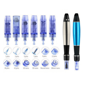 Dr. Pen A1 Replacement Cartridges – 12 Interchangeable Needle & Nano Tip Options